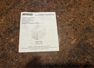 Contenitore esterno Gewiss IP55