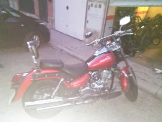 Moto Daelim Daystar 125 Roja