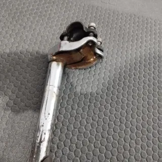 Potencia bici antigua cromada