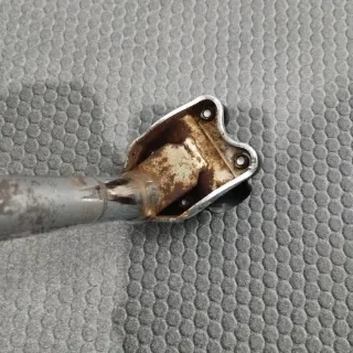 Potencia bici antigua cromada