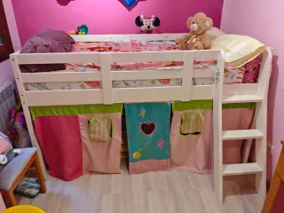 Cama castillo infantil