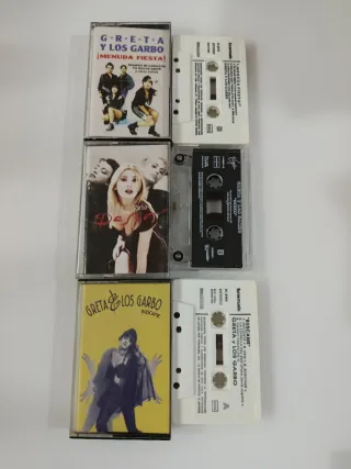 3 Greta y Los Garbo Cintas Cassettes ELIGE
