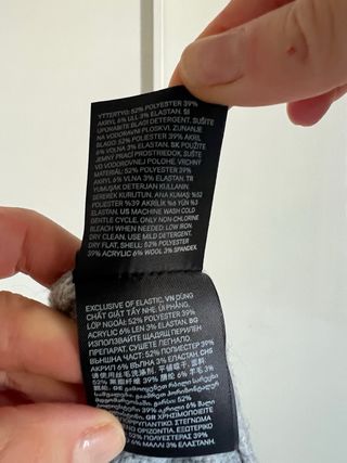 Abito lungo spalle scoperte H&M grigio