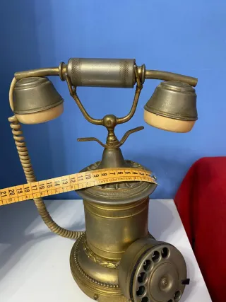 Telefono vintage ottone