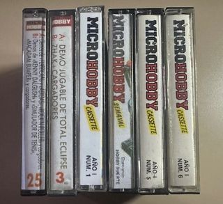 Microhobby - 6 Cintas ZX Spectrum