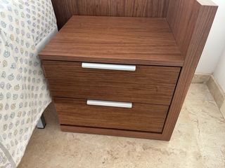 2 Mesitas de Noche Madera