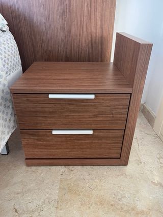 2 Mesitas de Noche Madera