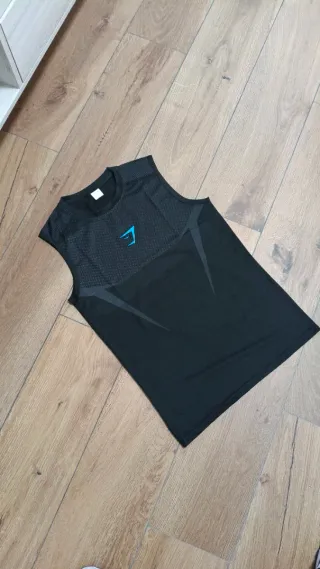 Gymshark Onyx V5 Tank Azul