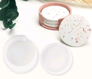 Molde Silicona Posavasos Set 5 Piezas