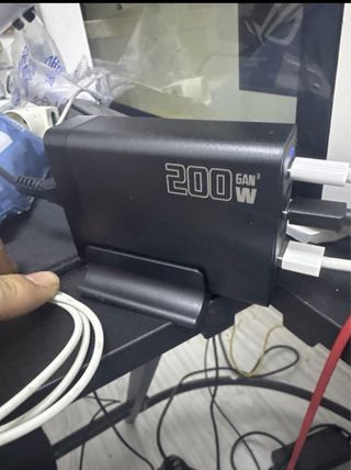 Cargador GaN III 200W - 6 Puertos Nuevo a estrenar
