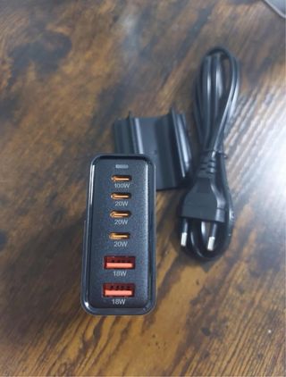 Cargador GaN III 200W - 6 Puertos Nuevo a estrenar