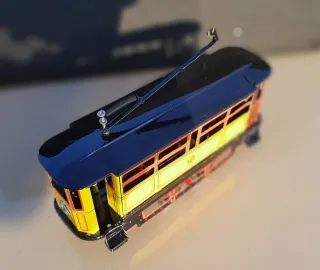 Tren Tranvía hojalata Payá