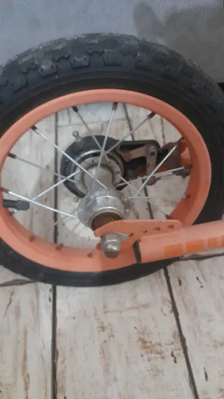 Bici sin pedales ENKEEO naranja