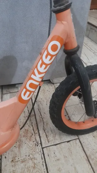 Bici sin pedales ENKEEO naranja