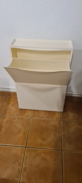 Zapatero Ikea plástico color blanco