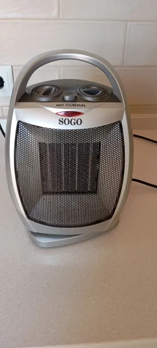 Calefactor Sogo con dos niveles de calefacción