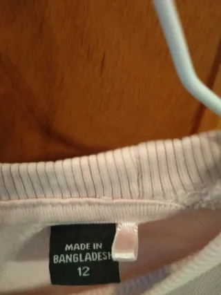 Sudadera Guess niña rosa