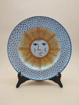 Pareja platos Gimeno Martínez Manises