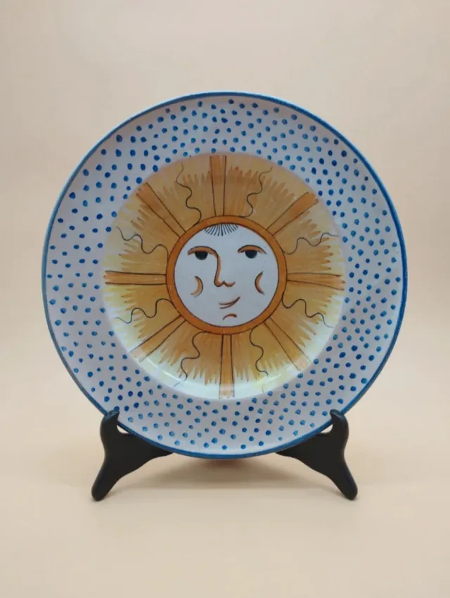 Pareja platos Gimeno Martínez Manises