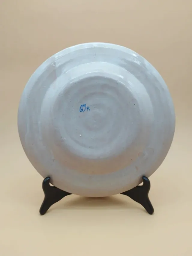 Pareja platos Gimeno Martínez Manises