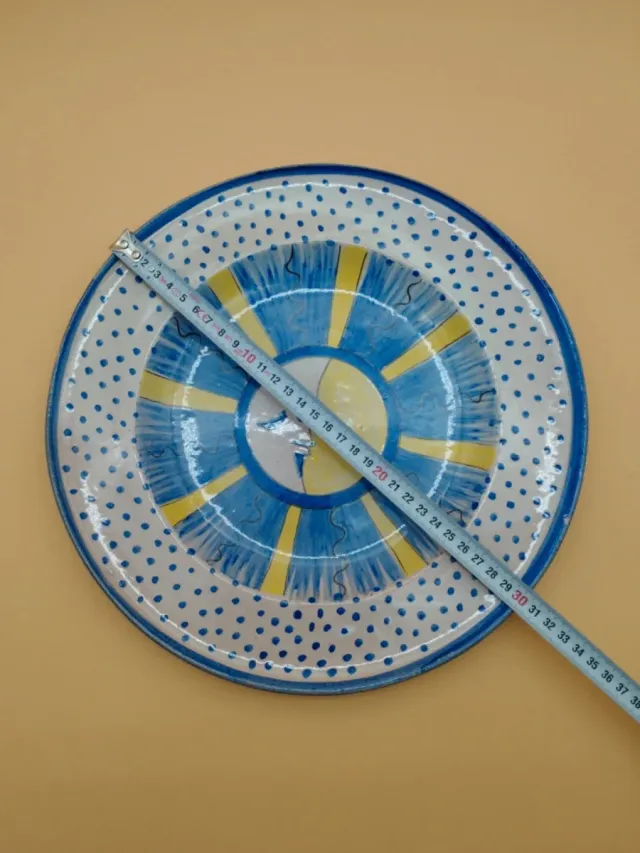 Pareja platos Gimeno Martínez Manises