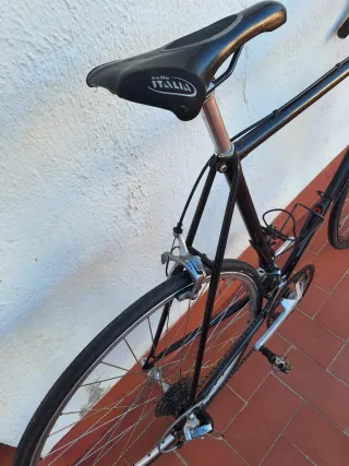 Bicicleta Clásica Carretera Negra