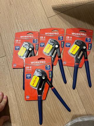 Alicates Pico de Loro Workpro CR-V 200mm (8)