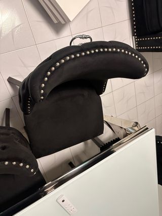 Sofá modular terciopelo + mesa centro + comedor 6p