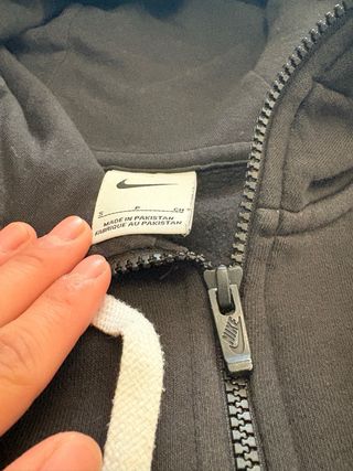 Felpa Nike con cappuccio nera