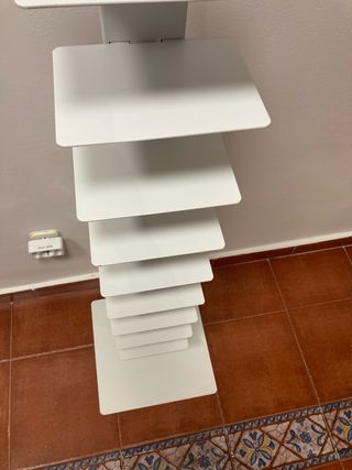 Estantería Sklum Plex Blanca Metal