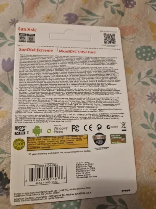 5 schede SanDisk a 90 euro