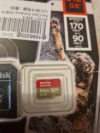 5 schede SanDisk a 90 euro