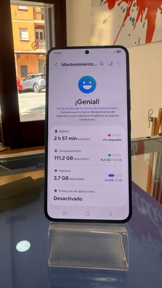 Samsung Galaxy S22 Negro 5G 128GB