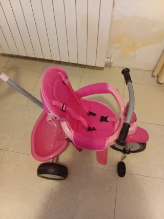 Triciclo niña rosa