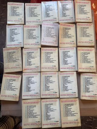 Coleccion libros en 25000 palabras.