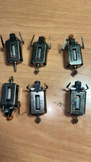 6 Motores Scalextric RX-42