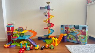 Pista de coches para bebés