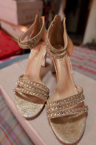 Sandali donna eleganti con strass