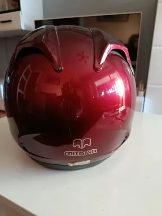 Casco Moto Mitaka Talla L Rojo
