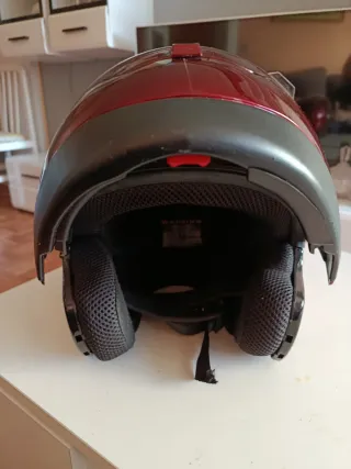 Casco Moto Mitaka Talla L Rojo