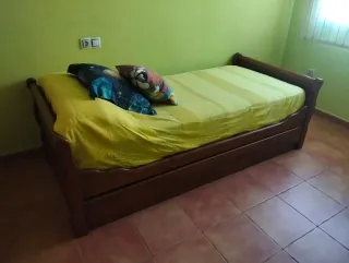 Cama nido madera maciza