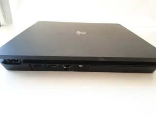 PS4 Slim 1TB + Mando + Cables. REVISADA COMPLETA