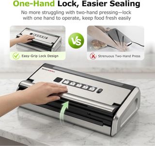 NUEVO! Sellador vacío Acero Inoxidable