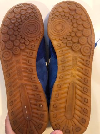 Zapatillas Munich Azules y Blancas