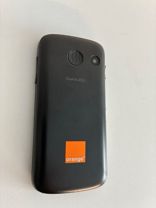 Teléfono Orange Gama 203 Negro