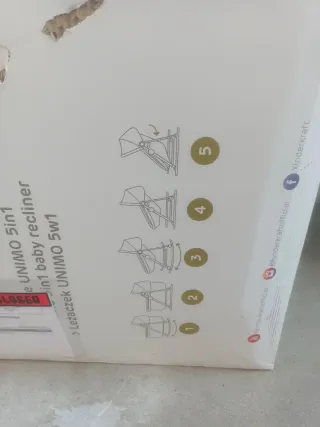 Hamaca 5 en 1 para bebé kinderkraft