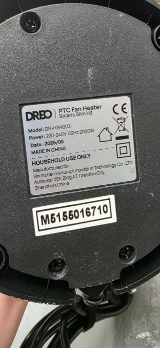 Aquecedor Elétrico Dreo 2000W
