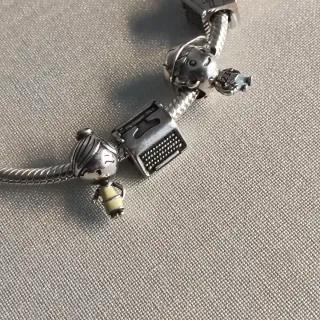 Pulsera Plata A tu lado con Abalorios