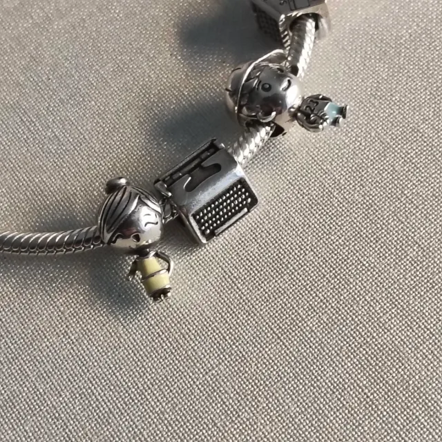 Pulsera Plata A tu lado con Abalorios