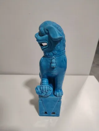 Figura León foo dog porcelana china